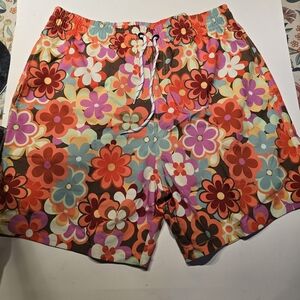 Unk Kids Floral Swim Trunks - Multicolor